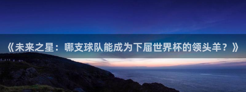 世界杯预选赛：《未来之星：哪支球队能成为下届世界杯的领头羊？》