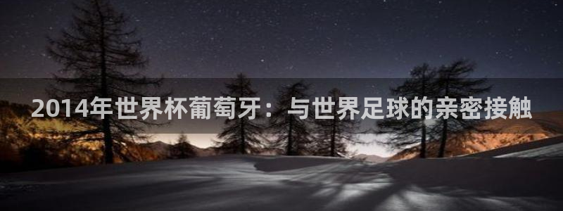 今年的世界杯：2014年世界杯葡萄牙：与世界足球的亲密接触